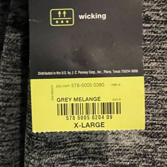 Xersion Men's Size XL Gray Black Hoodie Training Pullover Sleeveless NEW - Picture 3 of 4